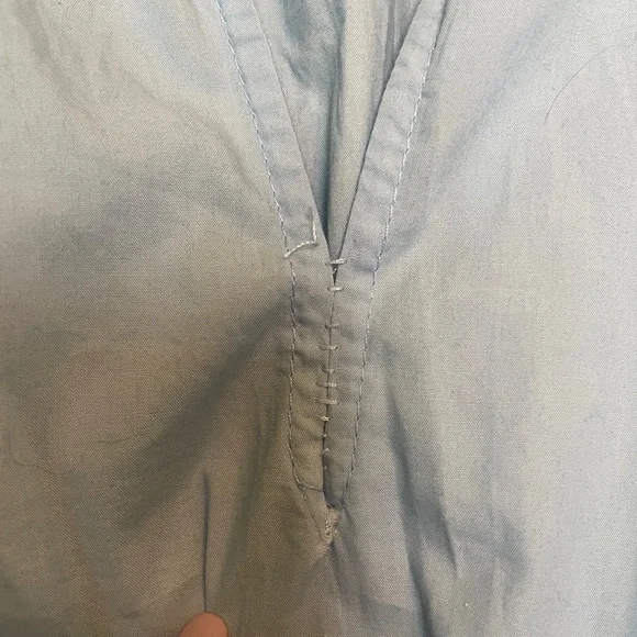 J Crew 100% Cotton Puff-sleeve smocked-waist midi dress XXS - Picture 8 of 8